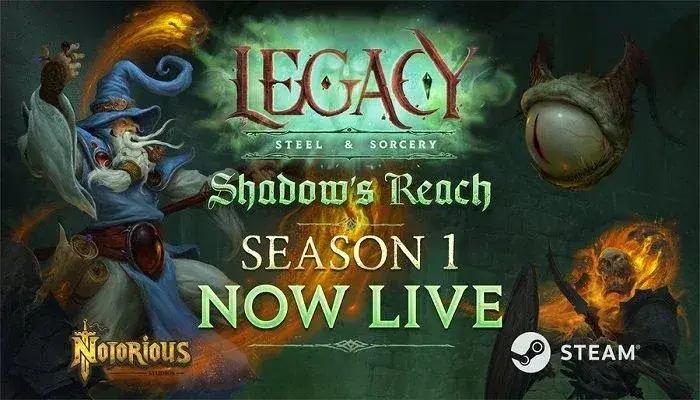 Legacy: Steel & Sorcery estreia Temporada 1 com novidades
