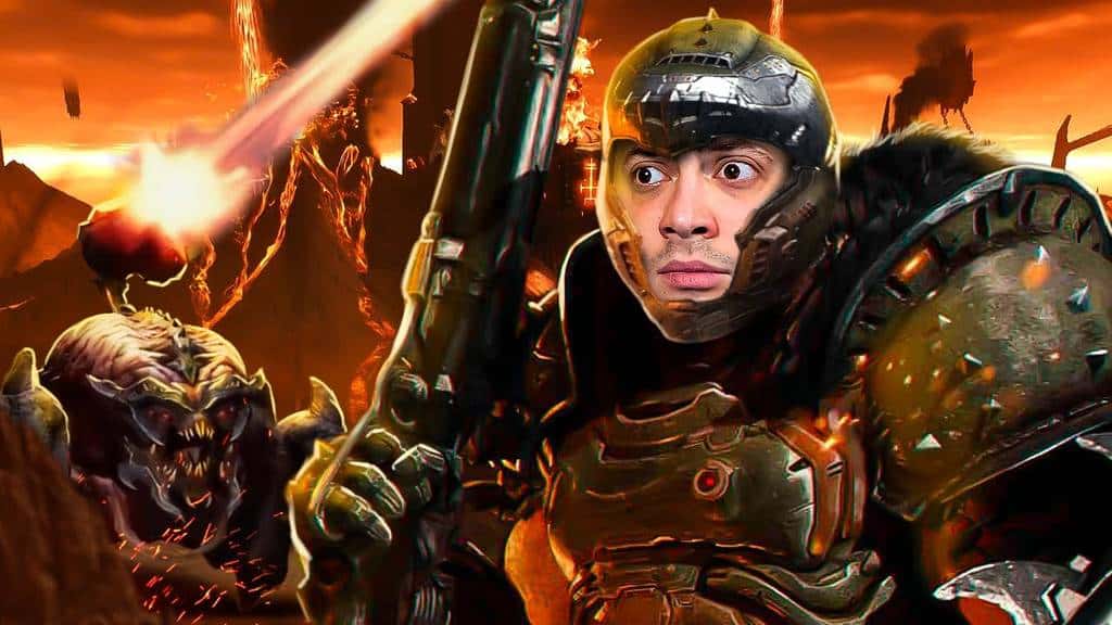 Como Alanzoka enfrenta os desafios do inferno em DOOM: THE DARK AGES
