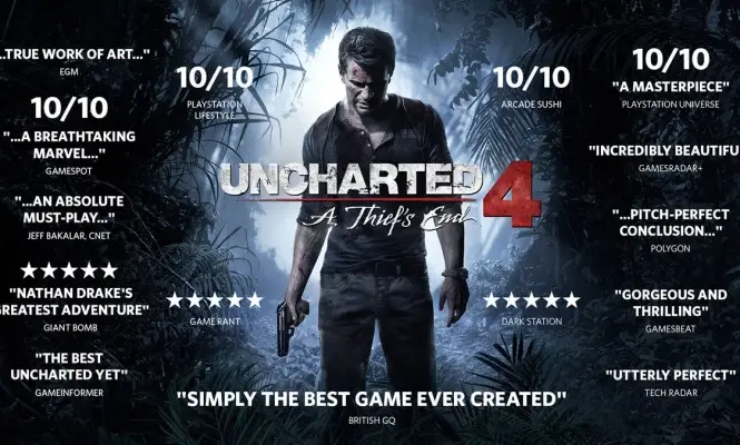 Uncharted 4: Como o jogo marcou a indústria 9 anos após seu lançamento