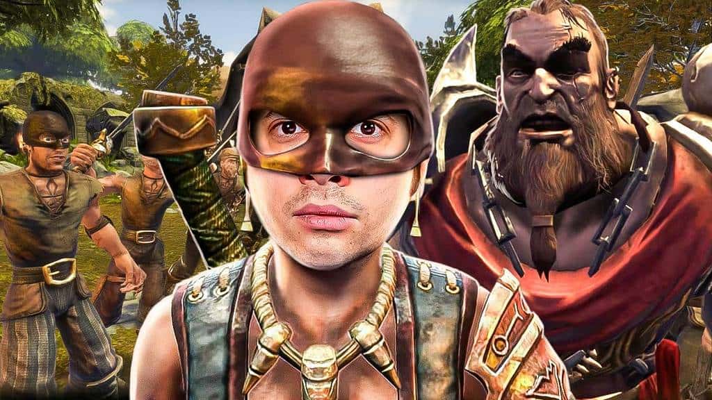 Explorando o Acampamento dos Bandidos em Fable Anniversary