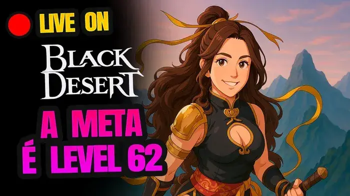 Como Joaninha está evoluindo para o nível 62 no Black Desert