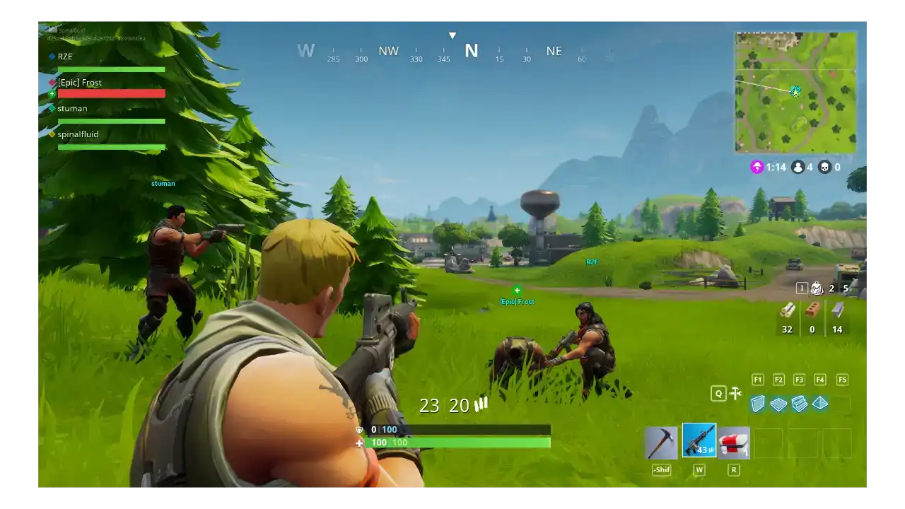 Novo Modo de Fortnite