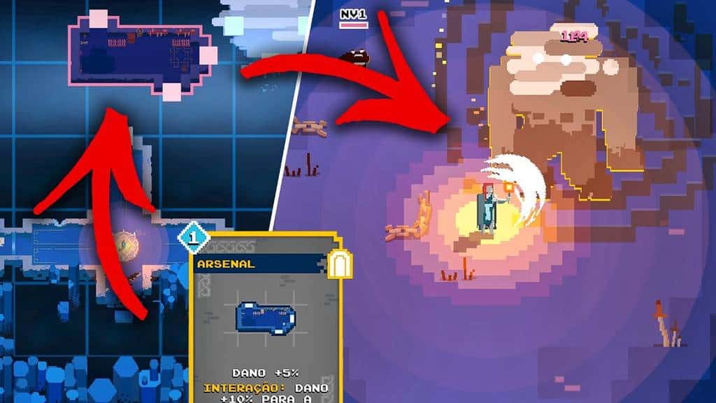 Como Into The Restless Ruins reinventa o gênero roguelike com mapas personalizados